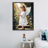 Ange Diy Kits Acrylique Peinture Par Numéro Pour Adulte Enfant MJ3245