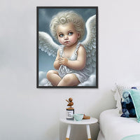 Ange Diy Kits Acrylique Peinture Par Numéro Pour Adulte Enfant MJ3250