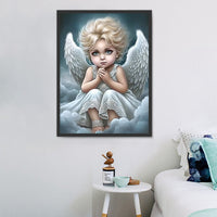 Ange Diy Kits Acrylique Peinture Par Numéro Pour Adulte Enfant MJ3251