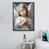 Ange Diy Kits Acrylique Peinture Par Numéro Pour Adulte Enfant MJ3252