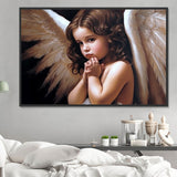 Ange Diy Kits Acrylique Peinture Par Numéro Pour Adulte Enfant MJ3269