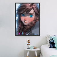 Dessin Animé Diy Kits Acrylique Peintures Par Numéros Pour Adulte Enfant MJ7041