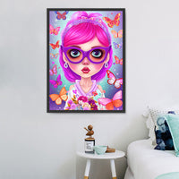 Dessin Animé Diy Kits Acrylique Peintures Par Numéros Pour Adulte Enfant MJ7048