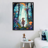 Dessin Animé Diy Kits Acrylique Peintures Par Numéros Pour Adulte Enfant MJ7049