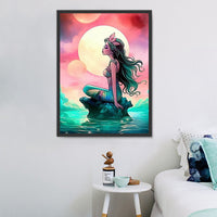 Dessin Animé Diy Kits Acrylique Peintures Par Numéros Pour Adulte Enfant MJ7053