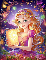 Dessin Animé Diy Kits Acrylique Peintures Par Numéros Pour Adulte Enfant MJ7056