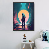 Dessin Animé Diy Kits Acrylique Peintures Par Numéros Pour Adulte Enfant MJ7066