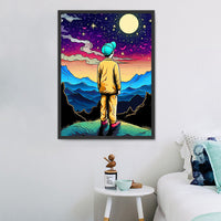Dessin Animé Diy Kits Acrylique Peintures Par Numéros Pour Adulte Enfant MJ7068