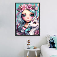 Dessin Animé Diy Kits Acrylique Peintures Par Numéros Pour Adulte Enfant MJ7073