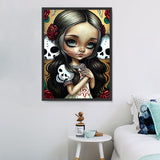 Dessin Animé Diy Kits Acrylique Peintures Par Numéros Pour Adulte Enfant MJ7075