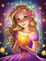 Dessin Animé Diy Kits Acrylique Peintures Par Numéros Pour Adulte Enfant MJ7078