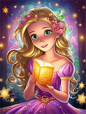 Dessin Animé Diy Kits Acrylique Peintures Par Numéros Pour Adulte Enfant MJ7078