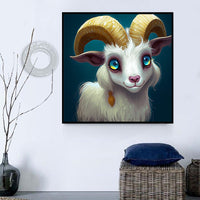 Mouton Diy Kits Acrylique Peintures Par Numéros Pour Adulte Enfant MJ8047