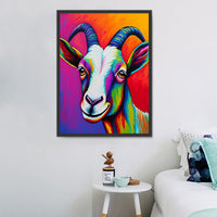 Mouton Diy Kits Acrylique Peintures Par Numéros Pour Adulte Enfant MJ8051