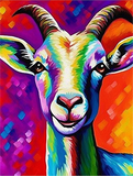 Mouton Diy Kits Acrylique Peintures Par Numéros Pour Adulte Enfant MJ8052