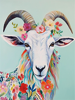 Mouton Diy Kits Acrylique Peintures Par Numéros Pour Adulte Enfant MJ8055