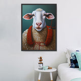 Mouton Diy Kits Acrylique Peintures Par Numéros Pour Adulte Enfant MJ8057