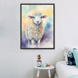Mouton Diy Kits Acrylique Peintures Par Numéros Pour Adulte Enfant MJ8058