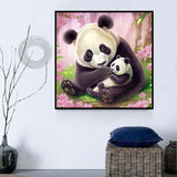 Panda Diy Kits Acrylique Peintures Par Numéros Pour Adulte Enfant MJ8062