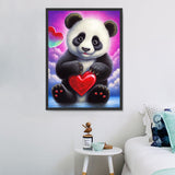 Panda Diy Kits Acrylique Peintures Par Numéros Pour Adulte Enfant MJ8078