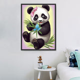 Panda Diy Kits Acrylique Peintures Par Numéros Pour Adulte Enfant MJ8089