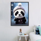 Panda Diy Kits Acrylique Peintures Par Numéros Pour Adulte Enfant MJ8094