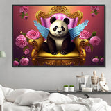 Panda Diy Kits Acrylique Peintures Par Numéros Pour Adulte Enfant MJ8102