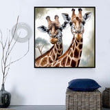Girafe Diy Kits Peintures Par Numéros MJ8125