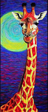Girafe Diy Kits Acrylique Peintures Par Numéros Pour Adulte Enfant MJ8135