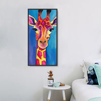 Girafe Diy Kits Acrylique Peintures Par Numéros Pour Adulte Enfant MJ8141
