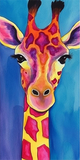 Girafe Diy Kits Acrylique Peintures Par Numéros Pour Adulte Enfant MJ8141