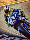 Moto Diy Kits Peintures Par Numéros MJ8209