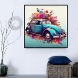 Voiture Diy Kits Acrylique Peintures Par Numéros Pour Adulte Enfant MJ8210