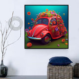 Voiture Diy Kits Acrylique Peintures Par Numéros Pour Adulte Enfant MJ8212