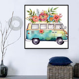 Voiture Diy Kits Acrylique Peintures Par Numéros Pour Adulte Enfant MJ8214