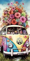 Voiture Diy Kits Acrylique Peintures Par Numéros Pour Adulte Enfant MJ8215