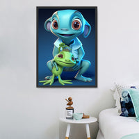 Dessin Animé Diy Kits Acrylique Peintures Par Numéros Pour Adulte Enfant MJ8251