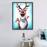 Dessin Animé Diy Kits Acrylique Peintures Par Numéros Pour Adulte Enfant MJ8259