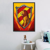 Dessin Animé Diy Kits Acrylique Peintures Par Numéros Pour Adulte Enfant MJ8266
