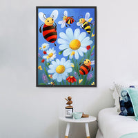 Dessin Animé Diy Kits Acrylique Peintures Par Numéros Pour Adulte Enfant MJ8288