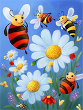 Dessin Animé Diy Kits Acrylique Peintures Par Numéros Pour Adulte Enfant MJ8288
