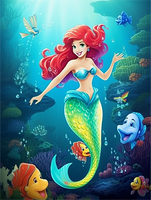 Dessin Animé Diy Kits Acrylique Peintures Par Numéros Pour Adulte Enfant MJ8301
