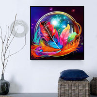 Rêve Diy Kits Acrylique Peintures Par Numéros Pour Adulte Enfant MJ8313