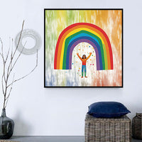 Rêve Diy Kits Acrylique Peintures Par Numéros Pour Adulte Enfant MJ8314