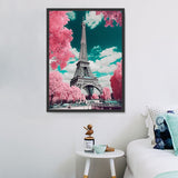 Tour Eiffel Diy Kits Peintures Par Numéros MJ8360