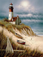 Phare Diy Kits Peintures Par Numéros MJ8424