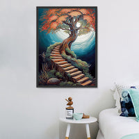 Arbre Diy Kits Peintures Par Numéros MJ8679