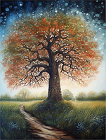 Arbre Diy Kits Peintures Par Numéros MJ8682
