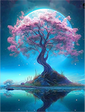 Arbre Diy Kits Peintures Par Numéros MJ8683