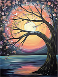 Arbre Diy Kits Peintures Par Numéros MJ8687